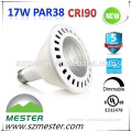 5years warranty 120v dimmable LED 17W Par 38 led energy star